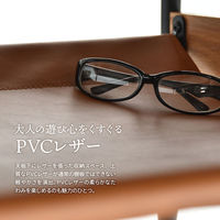 B.Bファニシング Francis センターテーブル 幅750×奥行750×高さ400mm FRCT0090MEBRN 1台（直送品）