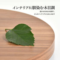 B.Bファニシング ラウンド プランターベース 幅300×奥行300×高さ37mm ライトブラウン ONPT0106MELBR 1台（直送品）