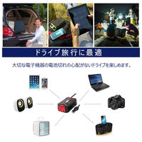 ベステック　BESTEK 正弦波カーインバーター　300W　MRZ3010HU　1台（直送品）