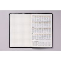 高橋書店 【2023年4月版】ビジネス手帳1 手帳判 片側1週間+ノート 月曜始まり 黒 800 1冊（直送品）