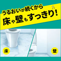 トイレクイックル ストロング トイレ用そうじシート プレミアムローズの香り 本体 1個（8枚入） 花王