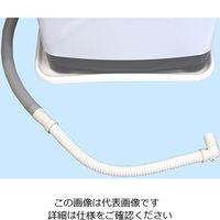 エスコ 2.0m 洗濯機用排水ホース(L型) EA468CJ-228 1セット(5本)（直送品）