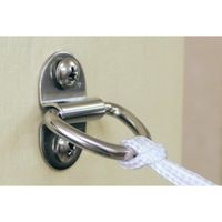 エスコ 34x26mm ウォール金具(ステンレス製) EA638BT-24 1セット(10個)（直送品）