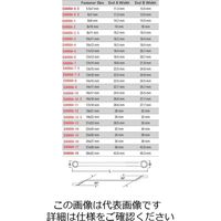 エスコ 13x15mm メガネレンチ EA686A-7.5 1セット(10丁)（直送品）