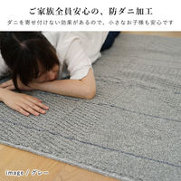 スミノエ 洗える ラグ アトレ 1850×1850mm アイボリー 4549781280912 1枚（直送品）