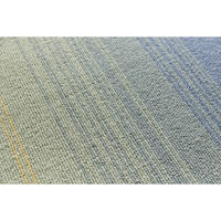 スミノエ HOMERUG リサイクルウール アレルブロック ラグ ハクメイショク 1300×1900mm ブルー 1枚（直送品）