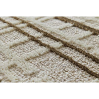 スミノエ HOMERUG フルール アレルブロック ラグ ミロワール 1300×1900mm アイボリー 4549781290966 1枚（直送品）