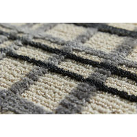 スミノエ HOMERUG フルール アレルブロック ラグ ミロワール 1300×1900mm グレー 4549781291000 1枚（直送品）