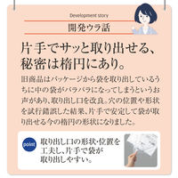 【ポリ袋】アスクル ひも付き規格袋エコノミータイプ HDPE 0.007mm厚 16号 半透明 1袋（100枚入） オリジナル