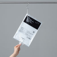 【ポリ袋】アスクル 吊るしひも付き規格袋 LDPE 0.02mm厚 11号 透明 1セット（100枚×10袋入）  オリジナル