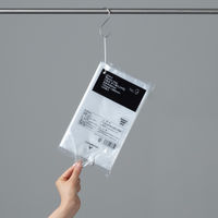 【ポリ袋】アスクル 吊るしひも付き規格袋 LDPE 0.02mm厚 9号 透明 1セット（100枚×10袋入）  オリジナル