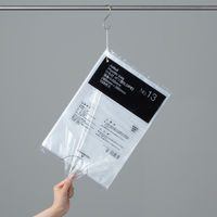 【ポリ袋】アスクル 吊るしひも付き規格袋 LDPE 0.02mm厚 13号 透明 1箱（100枚×20袋入）  オリジナル