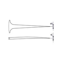 IDEAL-TEK バイオロジーピンセット IDー5SG.CX 5SG.CX.0 1本（直送品）