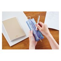 キングジム EMILy フラットペンケ-ス ベージュ EY2190ヘ- 1個