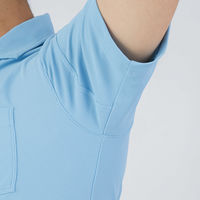 GLADIATOR G-1738 ニオイクリア消臭長袖ポロシャツ ネイビー 5L コーコス信岡 1着（直送品）