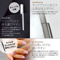 オウルテック スラスラ書けるクリアな丸型ペン先 タッチペン ピンク OWL-TPSE01-PK 1個