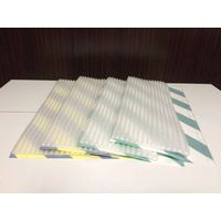 日大工業 単管クッション 緑/白 55 1セット(100枚)（直送品）