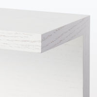 無印良品 壁に付けられる家具棚 オーク材突板 ライトグレー 30cm 良品計画