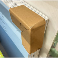 （株）共進ペイパー＆パッケージ エッジボードコーナーパッド　２０枚セット 6300039146 1セット（直送品）