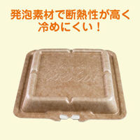 弁当容器 テイクアウトボックス24-24CB 300枚(50枚×6) 255605 1ケース(300枚入(50枚×6袋))（直送品）