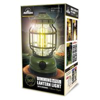 ハック カラビナ付き調光ランタンライト　オリーブ HAC3386 1個（直送品）