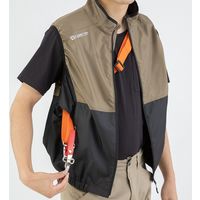 VOLTCOOL GL-4019 ボルトクール　ＬＩＴＥ　ベスト　 Ｌ カーキ コーコス信岡 1着（直送品）