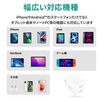 USB充電器 AC充電器 USB Type-C 1ポート 30W コンパクト Omnia II ホワイト 1個 AUKEY