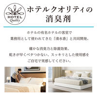 ノンスメル清水香 衣類・布製品・空間用スプレー 衣類のしわとりプラス 無香 本体 400mL 1本 白元アース