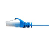 サンワサプライ カテゴリ6フラットLANケーブル(ツメ折れ防止コネクタ付き・10m) LA-FL6TS-10BL 1本（直送品）