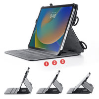 サンワサプライ iPad10.9インチ用スタンド機能付きショルダーベルトケース PDA-IPAD1912BK 1個（直送品）