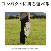 ラプラス MC-001-MWコンパクトチェア ミルキーホワイト　1個（直送品）