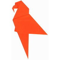 トーヨー 単色おりがみ 17.6cm だいだい 065104 1袋(100枚)