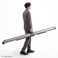 サンワサプライ プロジェクタースクリーン(床置き式) PRS-YZ80WX 1個（直送品）