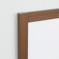 ベルク ポスターパネル　３４６　Ａ２　木目アイボリー　屋内用 086073 1台（直送品）