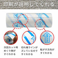 激落ち 激コロ カーペットクリーナー 超強粘着 70周 スペア 4P レック（わけあり品）