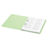 コクヨ　フラットファイル エコノミータイプ（コクヨ製造） A4タテ グリーン 1袋（10冊入） オリジナル（わけあり品）