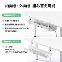 サンワサプライ ケーブル配線トレー(ホワイト) CB-CT8W 1台