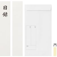 デザインフィル 金封 お祝 折形 三角 1枚入(中袋付) 赤 25495006 1パック