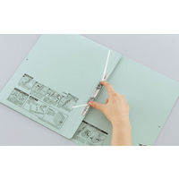 コクヨ ガバットファイル（背幅伸縮ファイル） 間伐材 A4タテ 1000枚とじ グレー フ-VK90ＮM 1冊