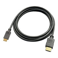 miniHDMIケーブル 2m VV-HDMI020AC-B2 1本