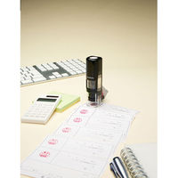 シヤチハタ DNEXキャップレス15号 本体ブラック 黒(印面別売) XGL-CL15H-K 1個