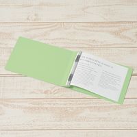 プラス フラットファイル B6E 緑 10冊 NO.052N10GR（直送品）