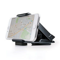 サンワサプライ スマートフォン用クリップ型車載ホルダー（強力ゲル吸盤） CAR-HLD9BK 1個（直送品）
