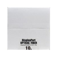 サンワサプライ DIsplayPort光ファイバケーブル 10m KC-DPFB100 1個（直送品）