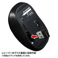 サンワサプライ ワイヤレスブルーLEDマウス MA-WBL50W 1個（直送品）