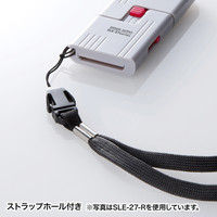 【処分品】サンワサプライ SDカードスロット取付けセキュリティ（eセキュリティ・イエロー） SLE-27-Y 1セット（直送品）