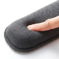 サンワサプライ クッションリストレスト（ミドルサイズ、ダークグレー） TOK-ERG5DGY-M 1個（直送品）