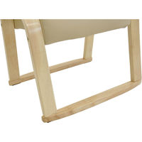 エイ・アイ・エス スタッキングスツールロータイプ ナチュラル 2脚セット STU-400NA-2PCS（直送品）