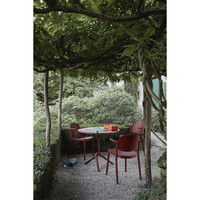 cerantola（チェラントラ） COLOS（コロス） ピアッツァ2チェア アーム付 2脚セット オーバンジー piazza2/aubergine（取寄品）