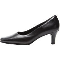 BMZ BMZパンプス スクエア ブラック 23.0 212-16001 1足　ナースシューズ（直送品）